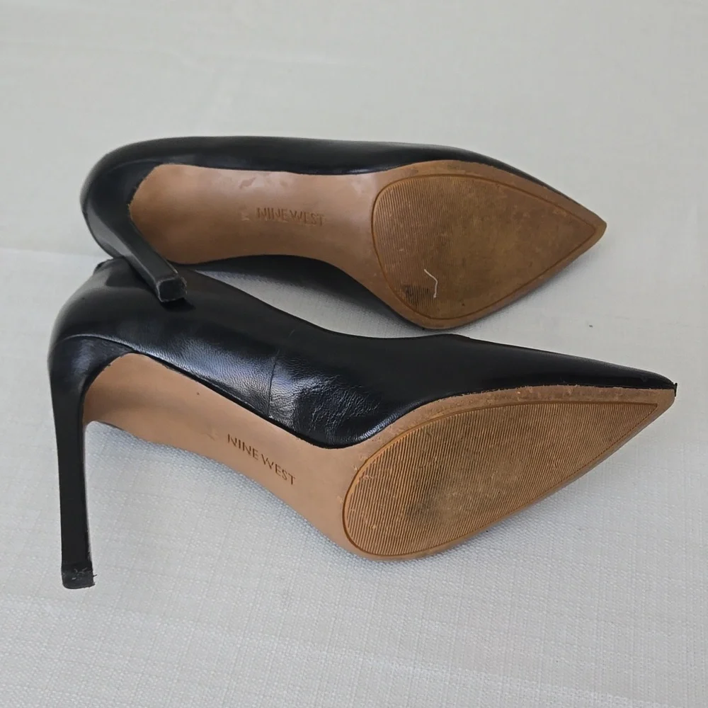 Nine West Tatiana Stiletto Pointy Toe Pumps - Picture 5 of 7